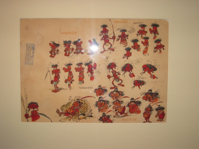 d'autres personnages de Franquin: la tribu Jivaro