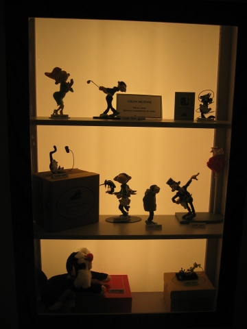 objets en vitrine... et contre-jour !
